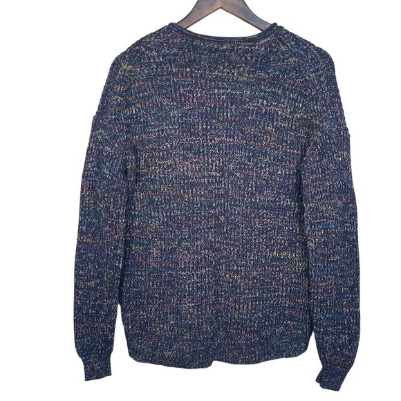 Gap Pullover Sweater Women Size S Blue Relaxed Rollneck Shaker Drop-Shoulder - Picture 5 of 12